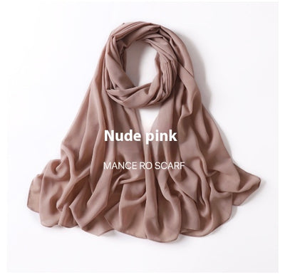 Pañuelo Chiffon Perla Multiuso - Velo Elegante para Cabello y Cuello - Image 108