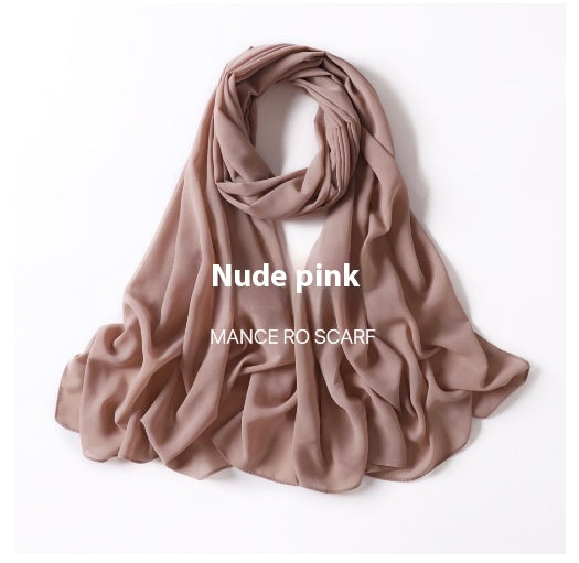 Pañuelo Chiffon Perla Multiuso - Velo Elegante para Cabello y Cuello - Image 108
