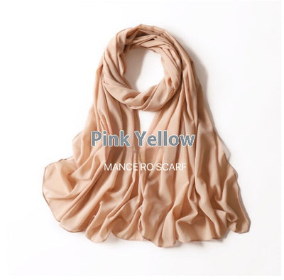 Pañuelo Chiffon Perla Multiuso - Velo Elegante para Cabello y Cuello - Image 109