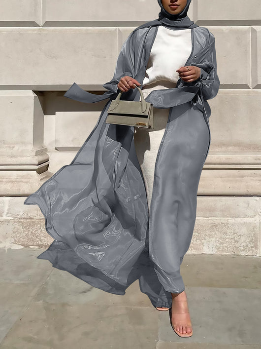 Cardigan Elegante con Mangas Abullonadas - Estilo Europeo Sofisticado - Image 17