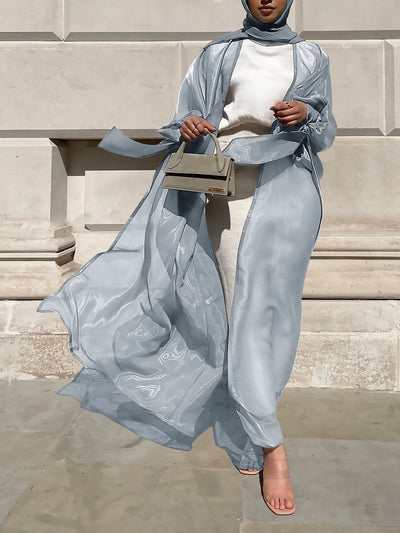 Cardigan Elegante con Mangas Abullonadas - Estilo Europeo Sofisticado - Image 27