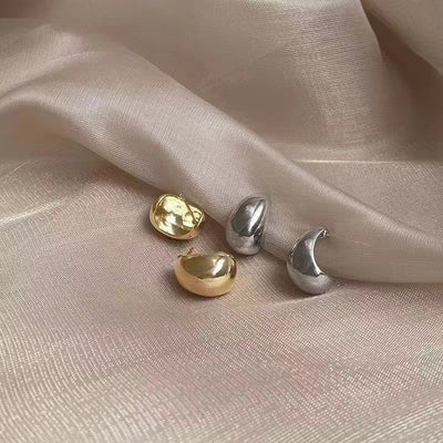 Aretes de Metal con Formas Irregulares - Image 9