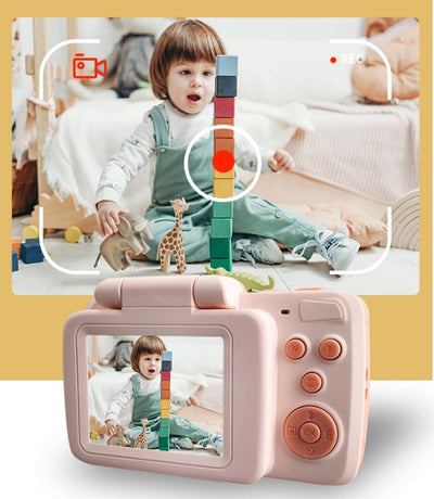 Cámara Digital Infantil Retro con Filtros HD y Pantalla Abatible - Image 20