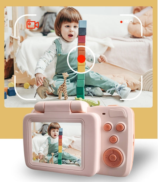 Cámara Digital Infantil Retro con Filtros HD y Pantalla Abatible - Image 20