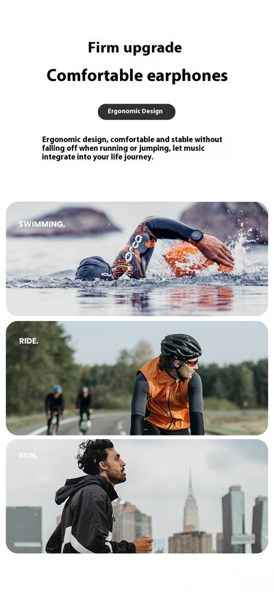 Auriculares de Conducción Ósea para Natación con Bluetooth y 8GB de Memoria - Image 25