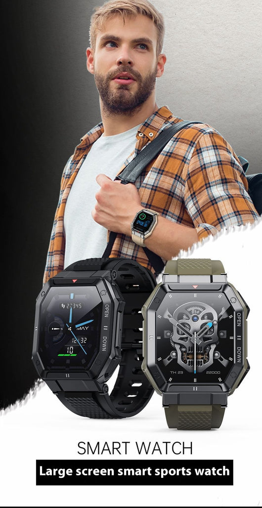 Reloj Inteligente K55 con Llamadas Bluetooth, Monitor Cardíaco y Presión Arterial - Image 18