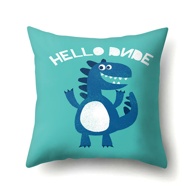 Funda de Almohada Dinosaurio Estampado Simple Poliéster - Image 24