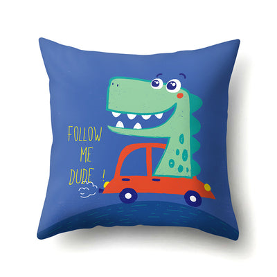 Funda de Almohada Dinosaurio Estampado Simple Poliéster - Image 25
