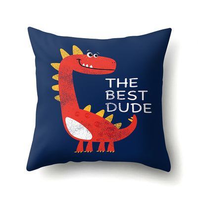 Funda de Almohada Dinosaurio Estampado Simple Poliéster - Image 26