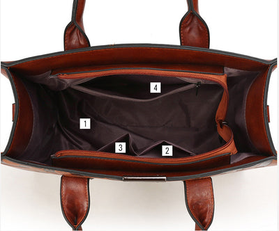 Bolso de Cuero para Mujer - Bandolera de Viaje Elegante y Funcional - Image 9