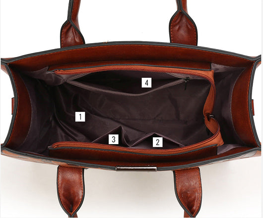 Bolso de Cuero para Mujer - Bandolera de Viaje Elegante y Funcional - Image 9
