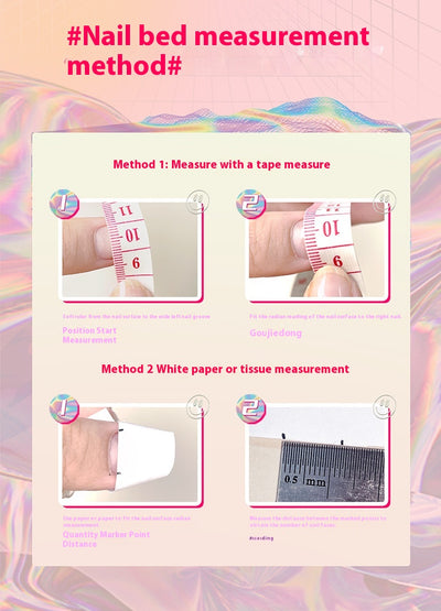 Uñas Postizas Removibles con Diseño Floral Francés Corto Artesanal - Image 23