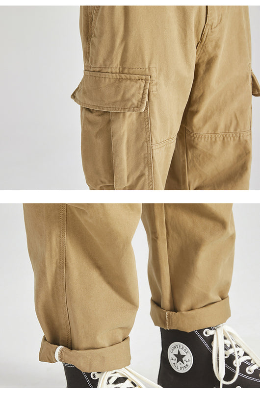 Overol Holgado Casual para Hombre con Bolsillos Amplios - Image 45