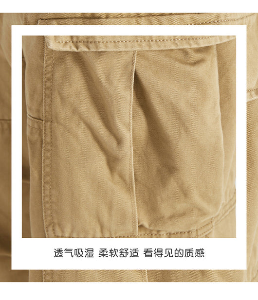 Overol Holgado Casual para Hombre con Bolsillos Amplios - Image 48