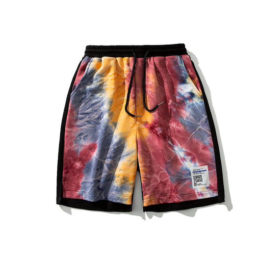 Shorts Tie-Dye Hombre Verano Cordón Ajustable Diseño Trendy - Image 11