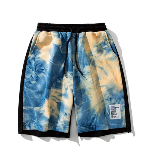 Shorts Tie-Dye Hombre Verano Cordón Ajustable Diseño Trendy - Image 16