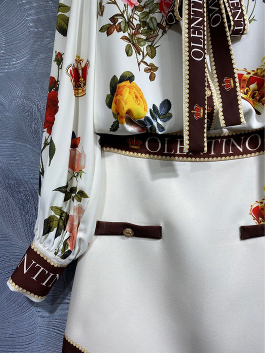 Vestido Camisero Estampado de Manga Larga - Conjunto Versátil - Image 19