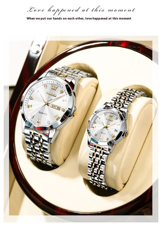 Reloj de Cuarzo para Parejas - Regalo Perfecto para San Valentín - Image 11