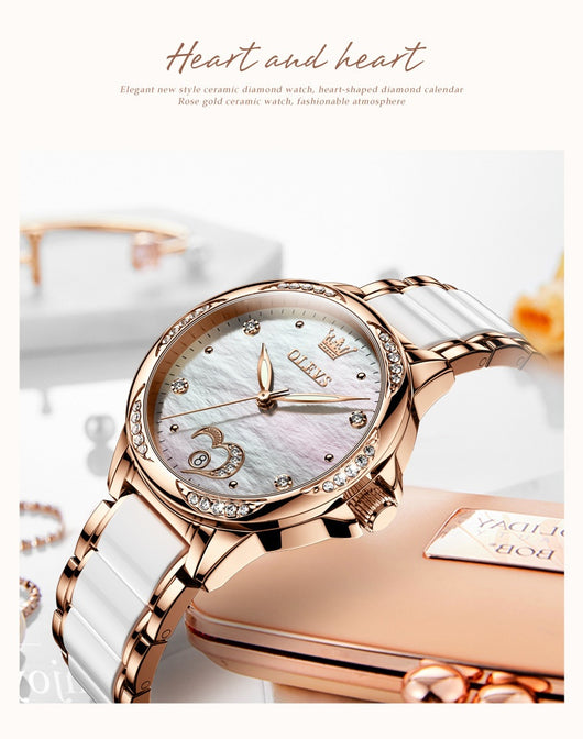Reloj Luminoso para Dama Olevs - Image 9