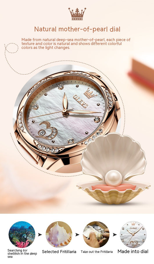 Reloj Luminoso para Dama Olevs - Image 12