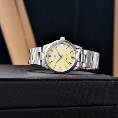 Reloj de Cuarzo para Hombre con Correa de Acero Inoxidable y Esfera Cielo Nocturno - Image 22