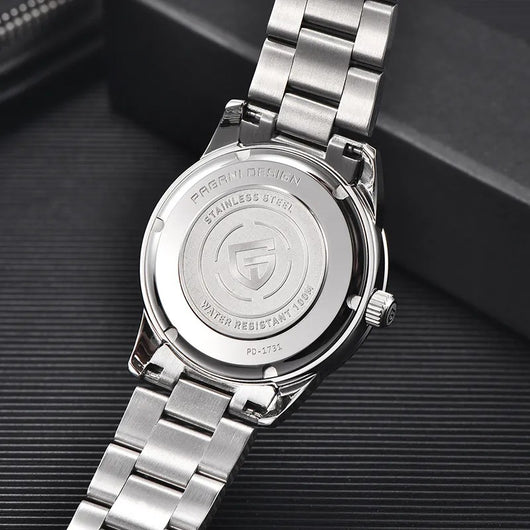 Reloj de Cuarzo para Hombre con Correa de Acero Inoxidable y Esfera Cielo Nocturno - Image 25