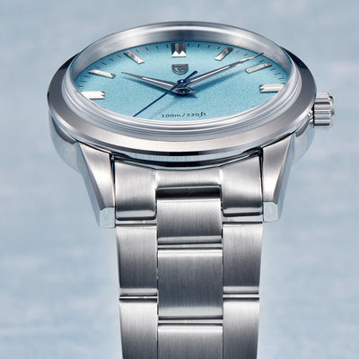 Reloj de Cuarzo para Hombre con Correa de Acero Inoxidable y Esfera Cielo Nocturno - Image 28
