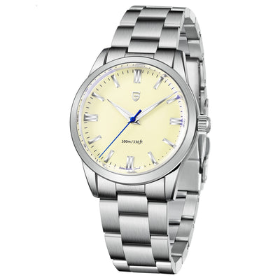 Reloj de Cuarzo para Hombre con Correa de Acero Inoxidable y Esfera Cielo Nocturno - Image 30