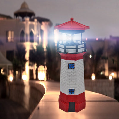 Luz Solar LED Forma Faro para Jardín y Decoración Exterior - Image 14