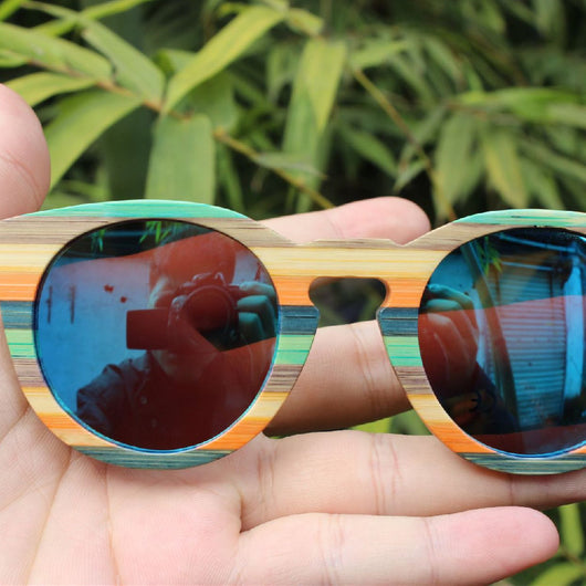 Gafas de Sol Polarizadas de Bambú - Image 13