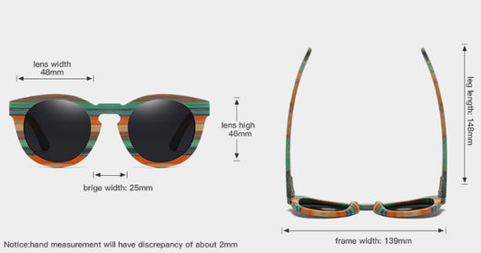 Gafas de Sol Polarizadas de Bambú - Image 15