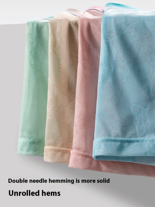 Bóxers Ultradelgados de Malla Transpirable Ice Silk Verano - Image 30