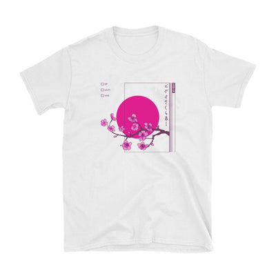 Camiseta Unisex con Estampado Floral de Ciruela - Diseño Personalidad - Image 15