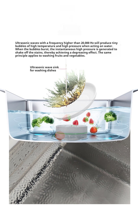 Lavadora Ultrasónica Portátil para Frutas y Verduras - Image 29