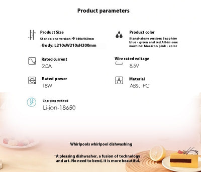 Lavadora Ultrasónica Portátil para Frutas y Verduras - Image 30