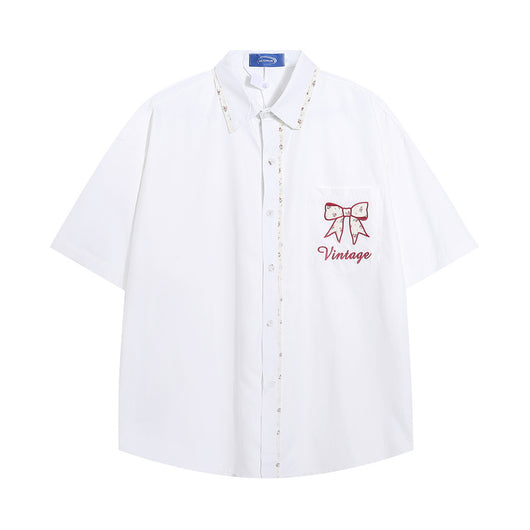 Camisa Suelta Manga Corta Estilo Urbano - Image 15