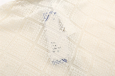 Blusa Calada de Manga Corta en Crochet - Image 21