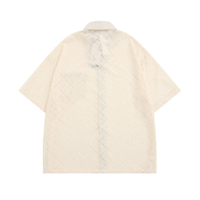 Blusa Calada de Manga Corta en Crochet - Image 26