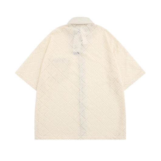Blusa Calada de Manga Corta en Crochet - Image 26