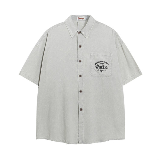 Camisa Casual con Bolsillo Bordado - Image 7