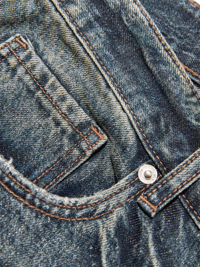 Jeans Anchos de Largo Completo Splash Ink para Hombre - Image 39