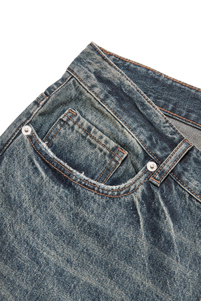 Jeans Anchos de Largo Completo Splash Ink para Hombre - Image 42