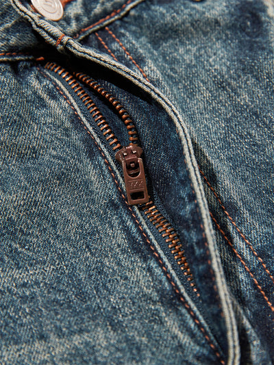 Jeans Anchos de Largo Completo Splash Ink para Hombre - Image 54
