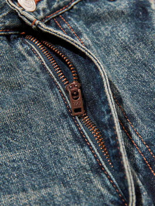 Jeans Anchos de Largo Completo Splash Ink para Hombre - Image 54
