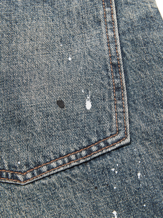 Jeans Anchos de Largo Completo Splash Ink para Hombre - Image 57