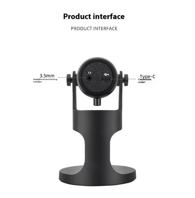 Micrófono Condensador USB con Luz Ambiental RGB Respirable - Image 29
