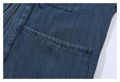 Chaqueta Denim Retro Estilo Chino para Hombre - Image 20