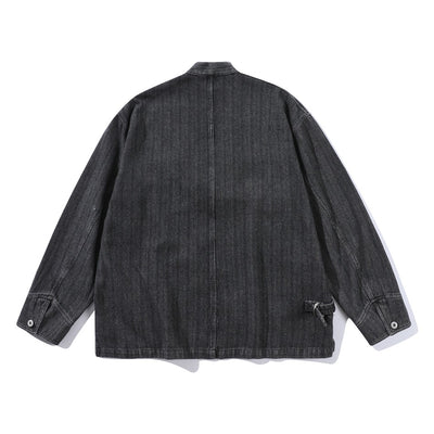 Chaqueta Denim Retro Estilo Chino para Hombre - Image 23
