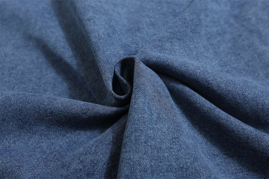 Camisa Denim Lavada con Bordado de Frutas - Manga Corta - Image 10