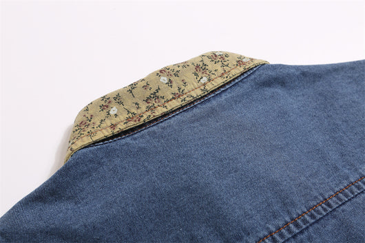 Camisa Casual de Manga Corta con Estampado Floral y Detalles en Solapa - Image 8